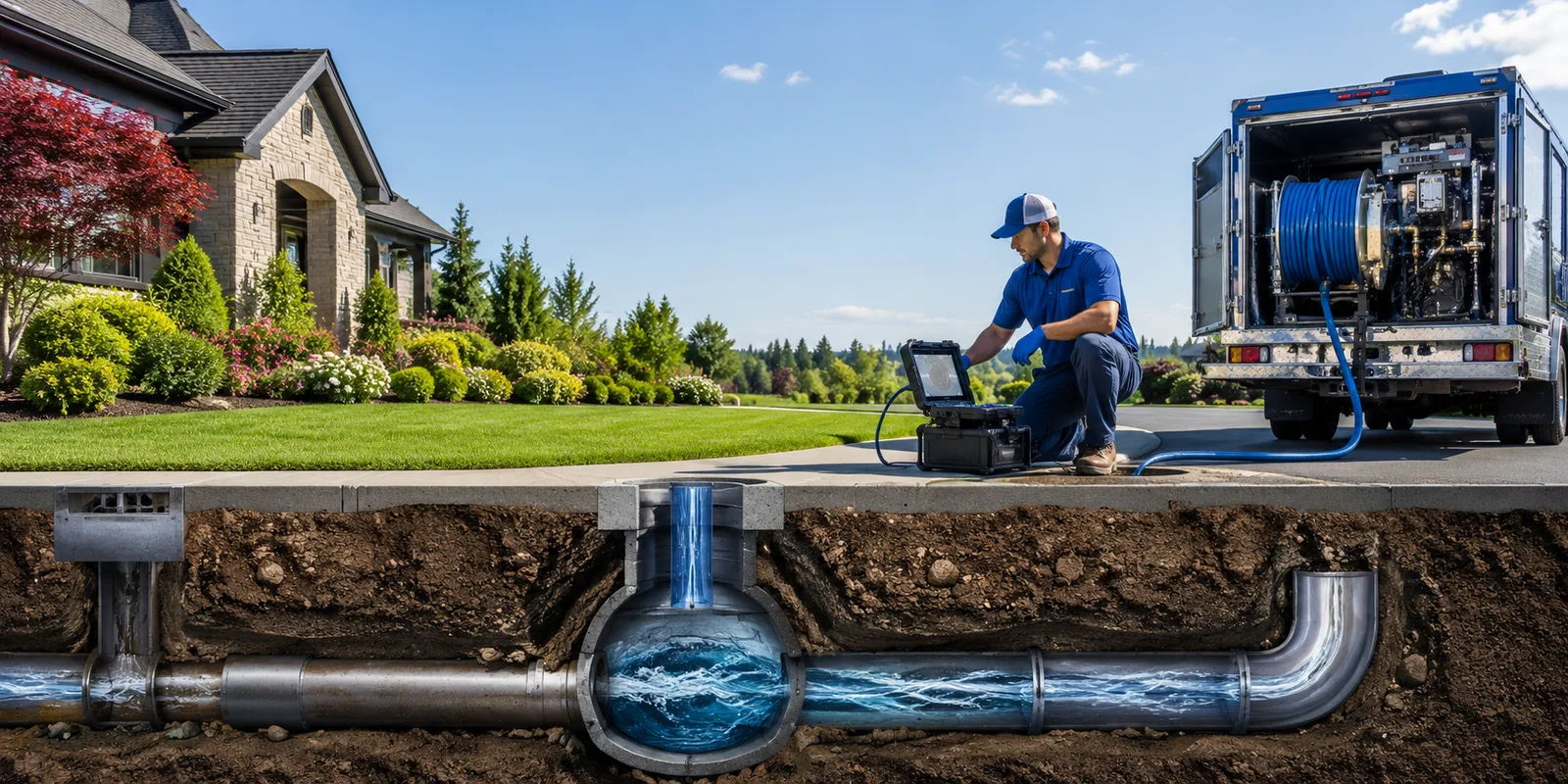 Drainage restoration information for Burket, IN
